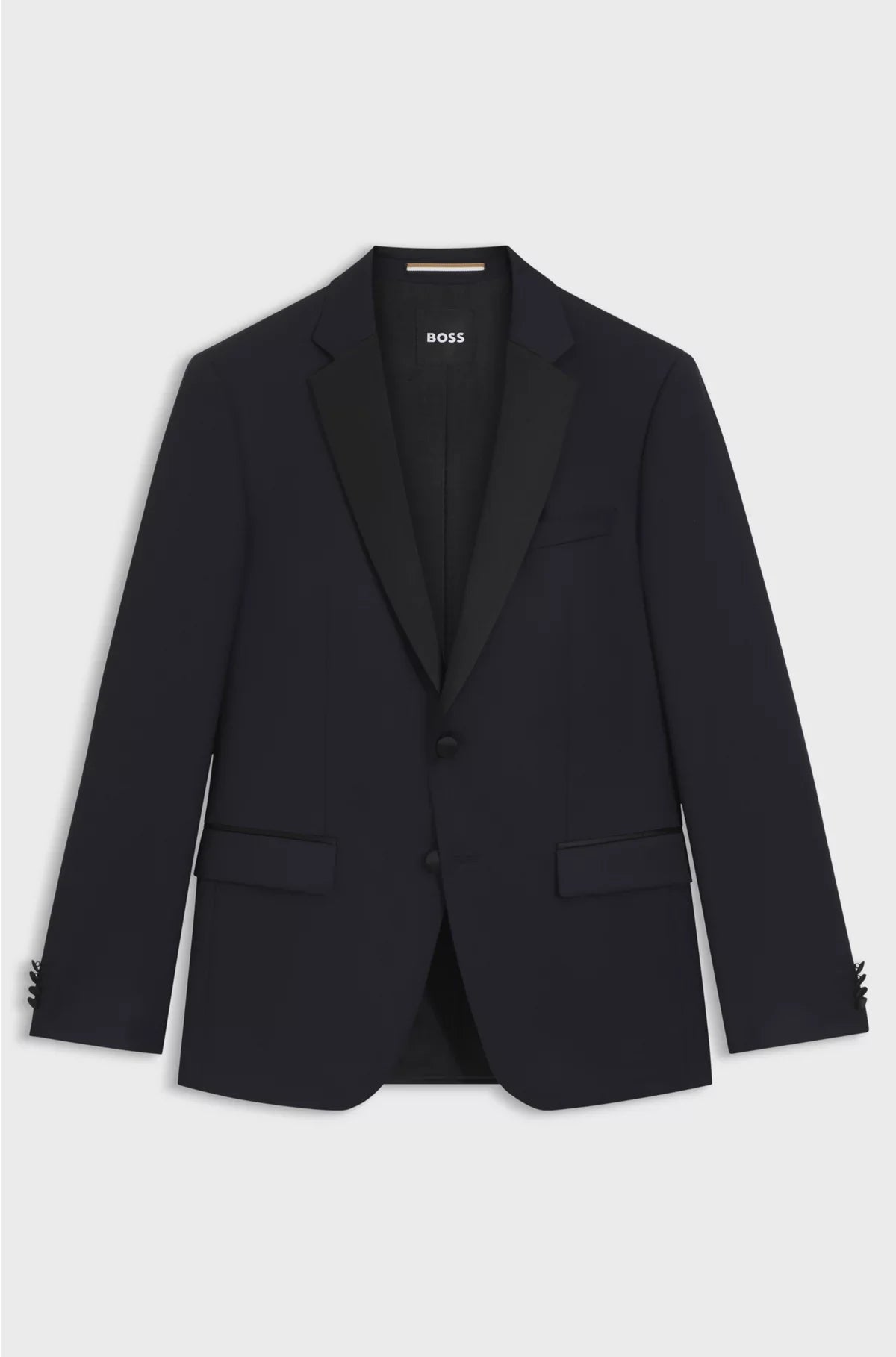 GIACCA DA SMOKING SLIM FIT IN SAIA DI LANA VERGINE