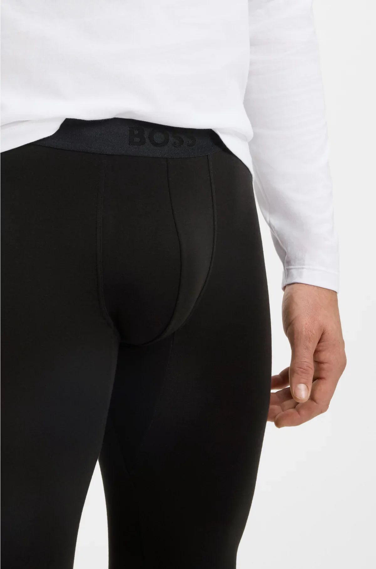 MUTANDE LUNGHE TERMICHE CON ELASTICO IN VITA CON LOGO