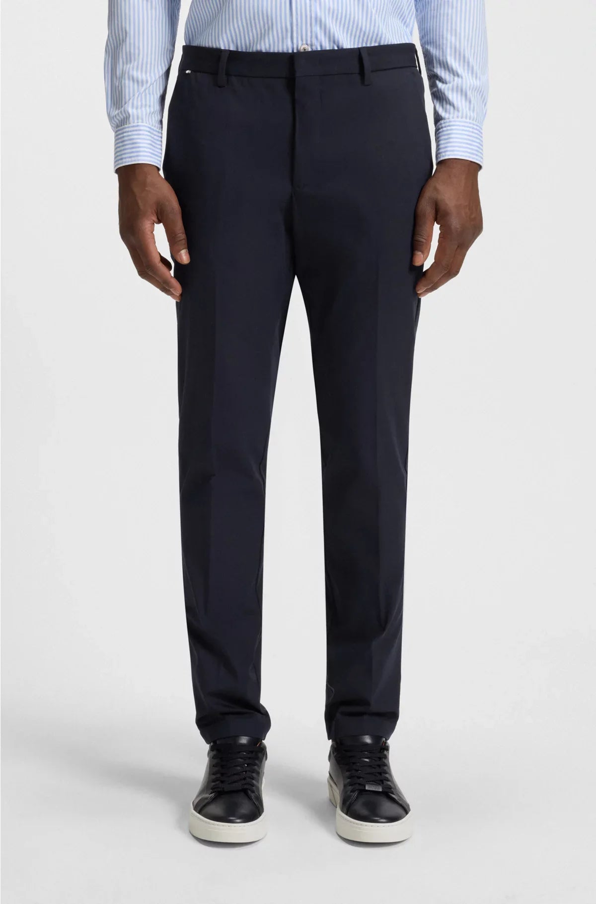 PANTALONI SLIM FIT IN MISTO COTONE STRETCH