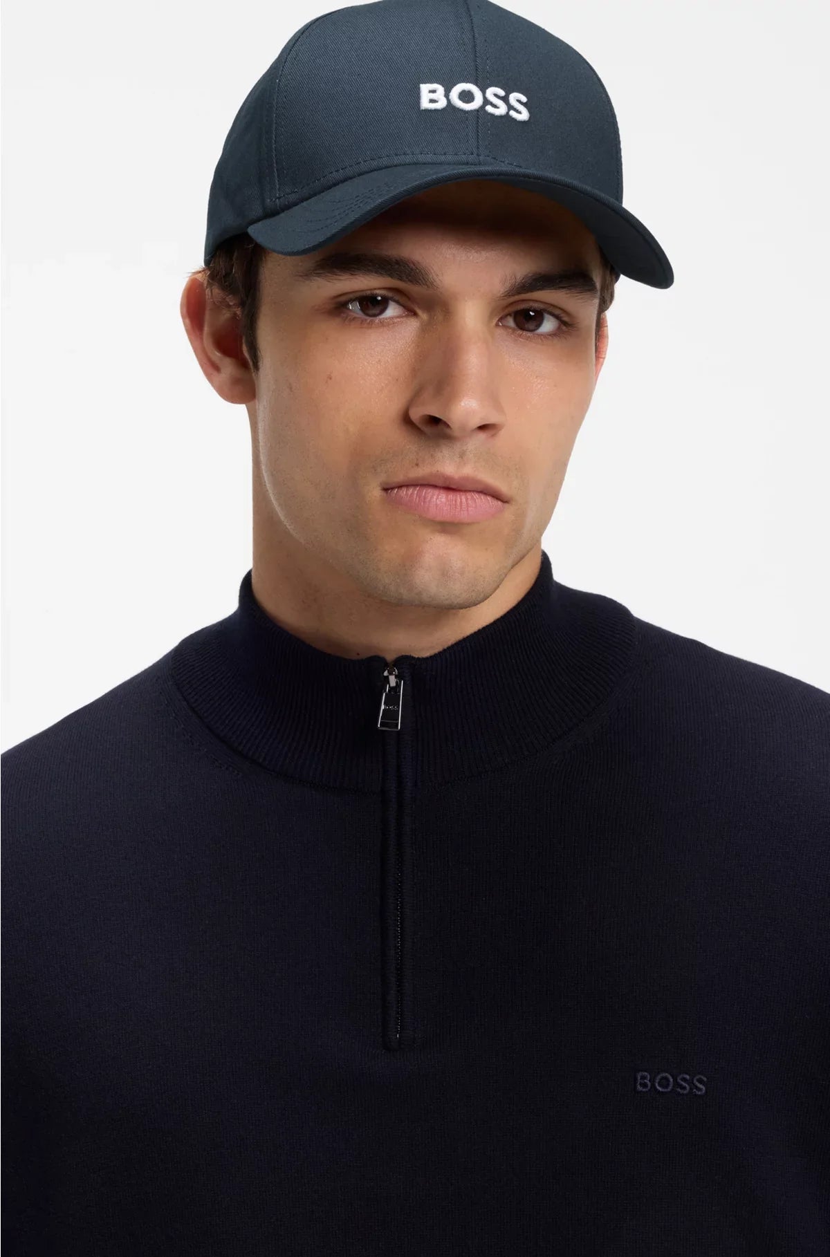 COTTON-TWILL CAP WITH EMBROIDERED LOGO