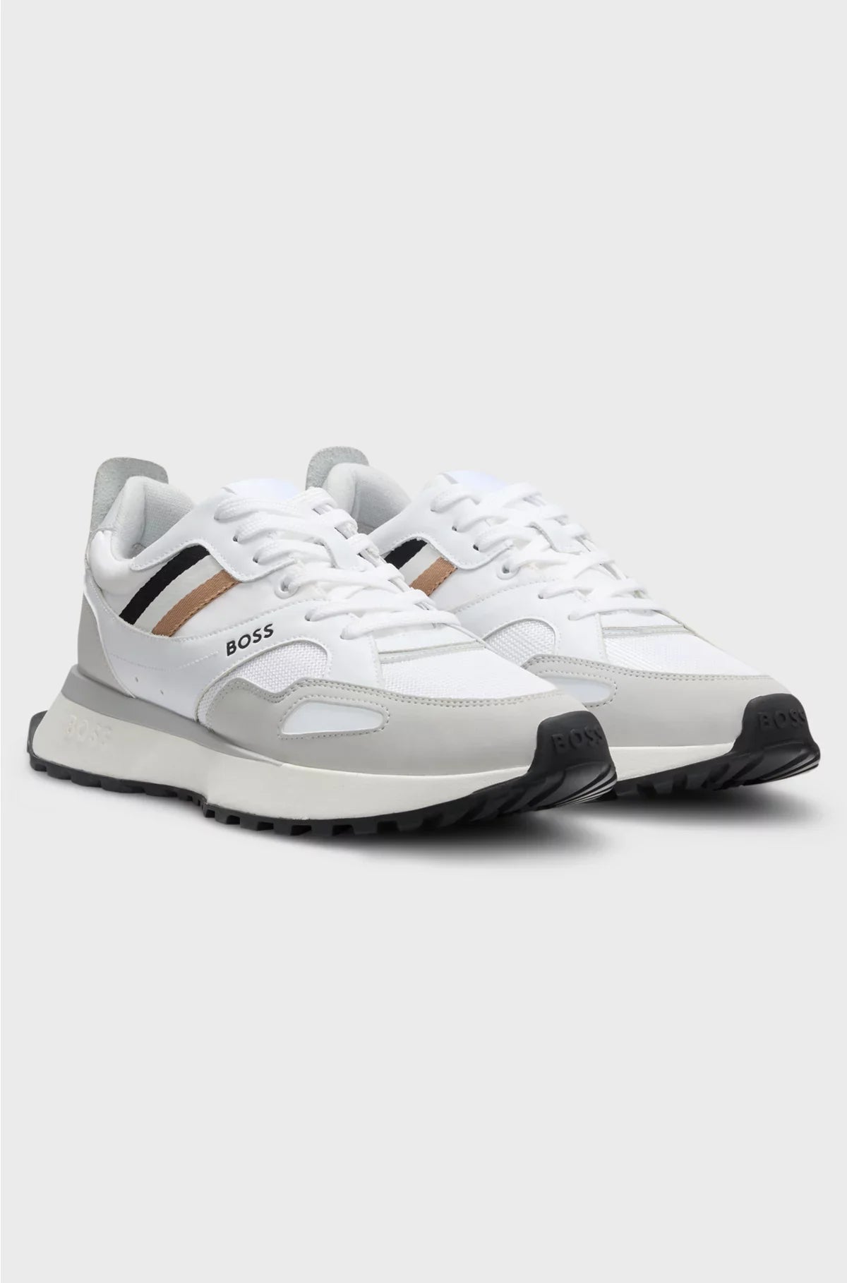 SNEAKERS STILE RUNNING CON SUOLA IN GOMMA EVA