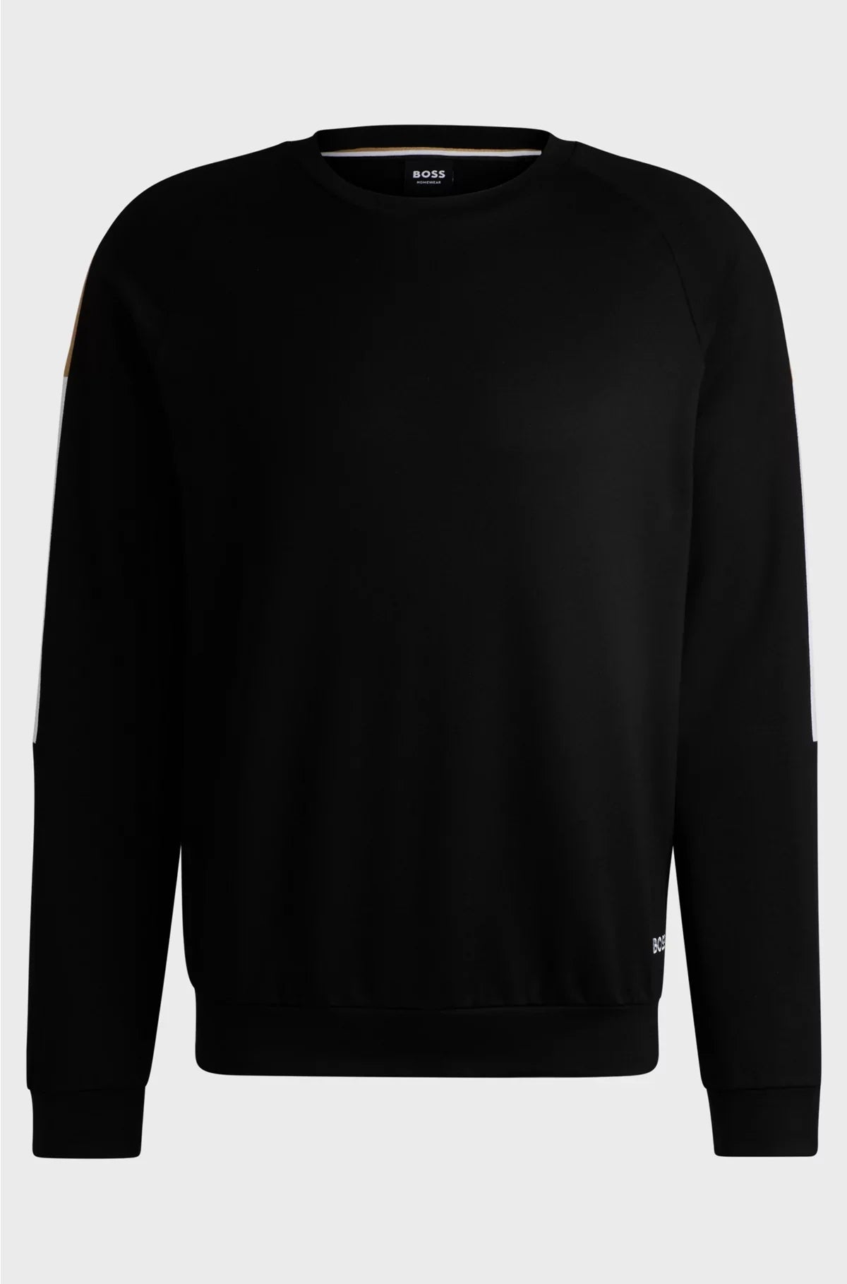 REGULAR-FIT SWEATSHIRT IN COTTON TERRY WITH CONTRAST PANELS