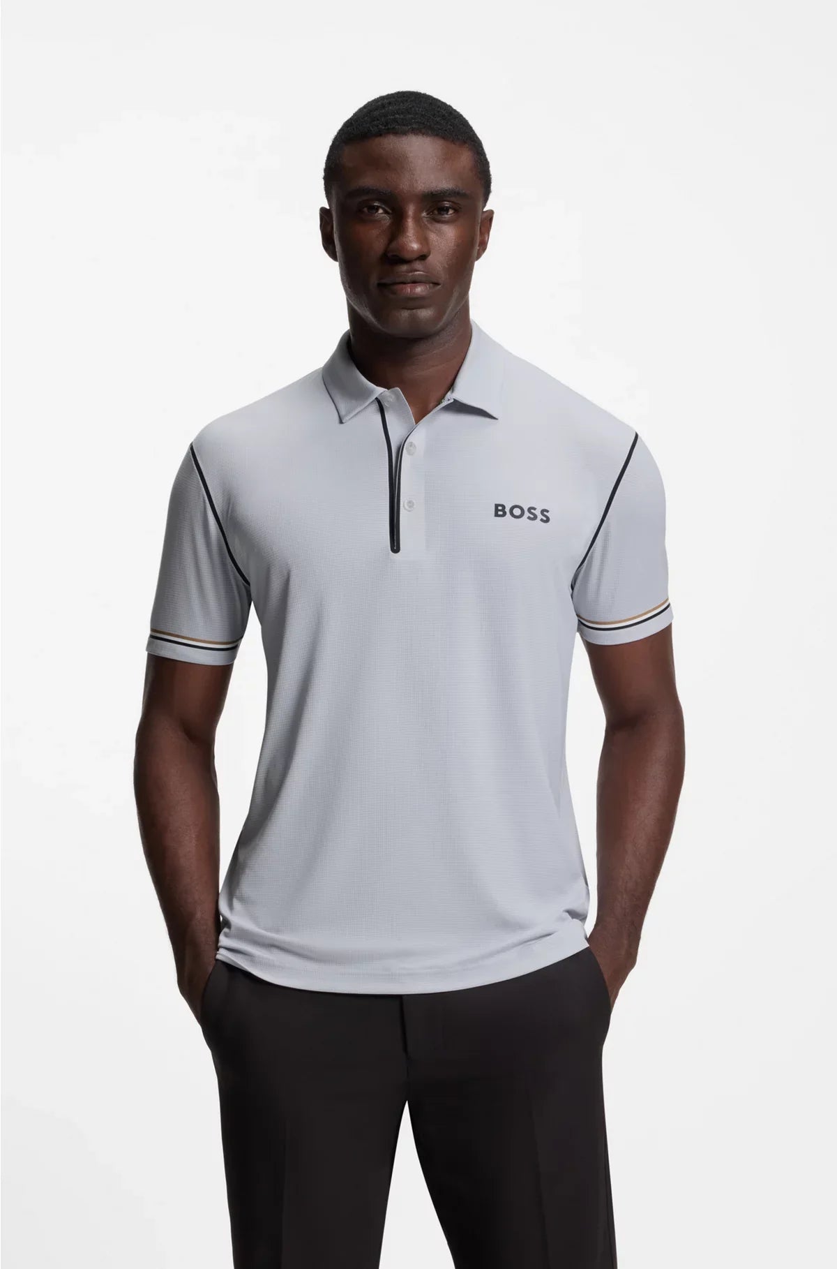 ACTIVE PADDY GOLF POLO SHIRT IN RIPSTOP FABRIC