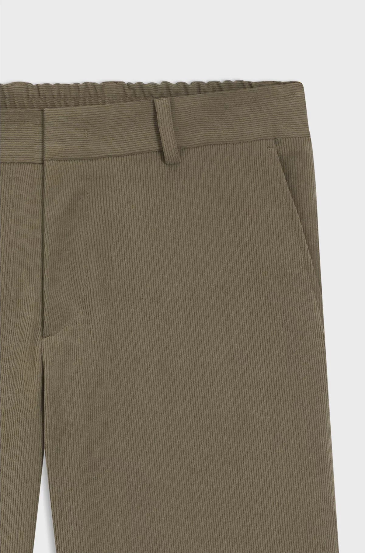 SLIM-FIT TROUSERS IN STRETCH CORDUROY