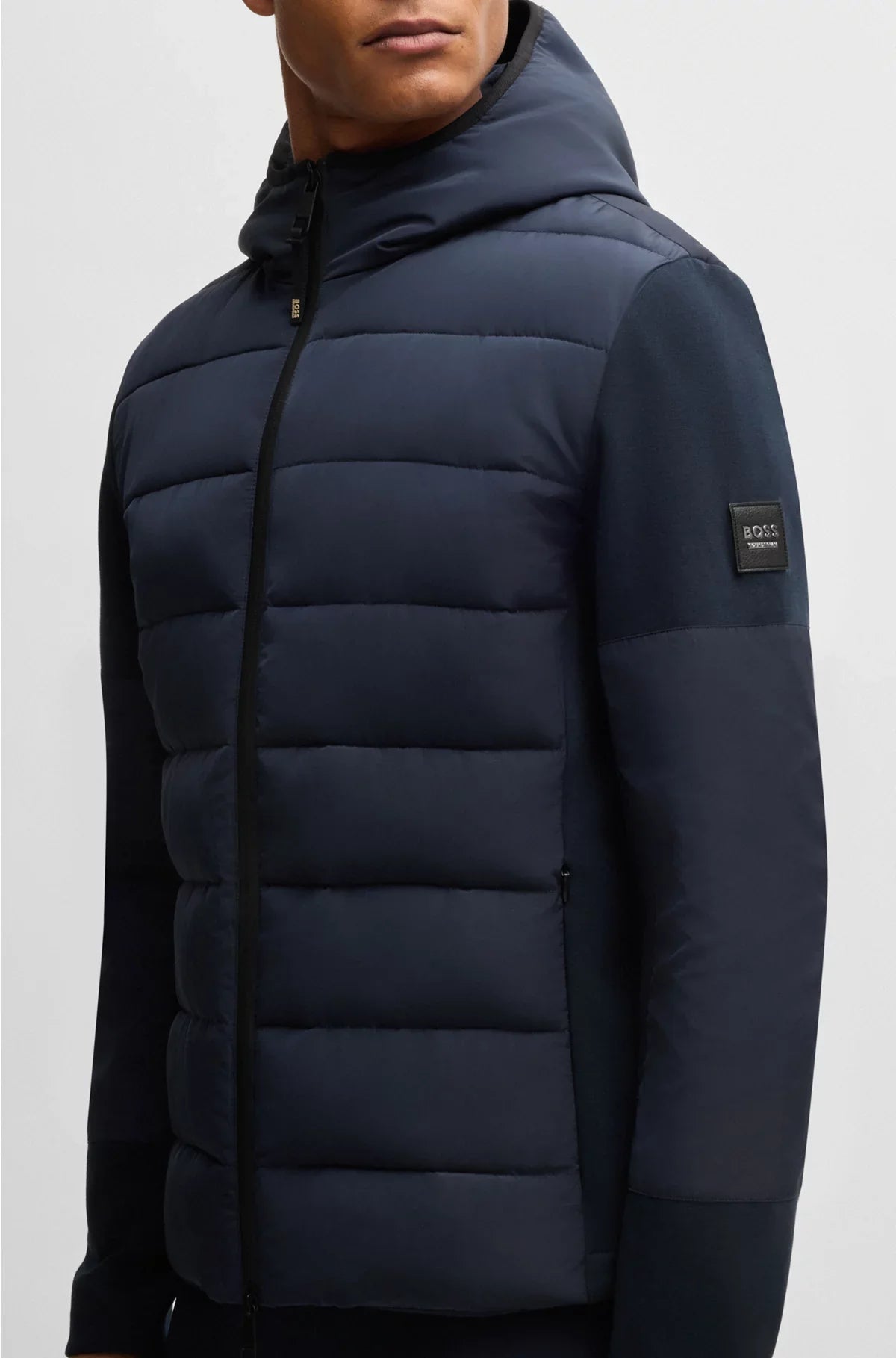 EQUESTRIAN WATER-REPELLENT HYBRID PADDED JACKET