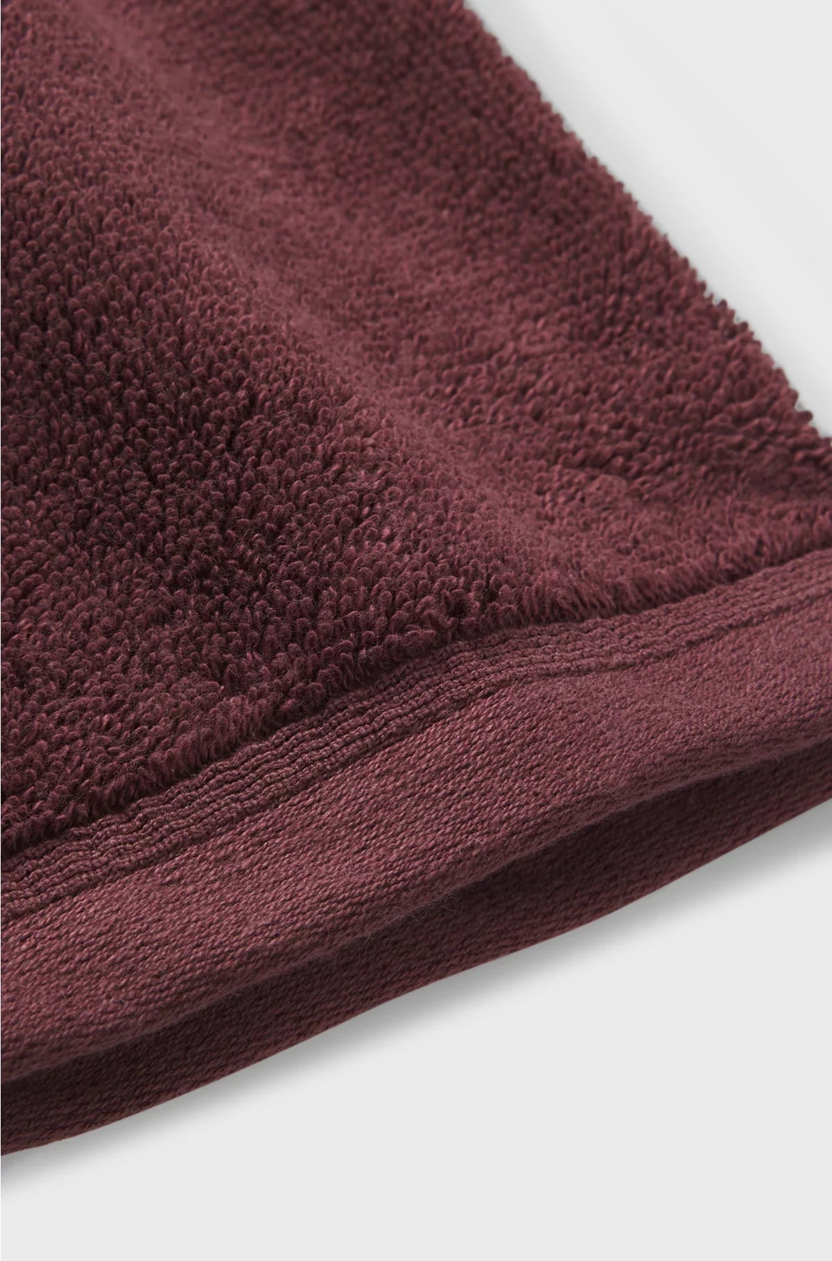 LOGO WASHING MITT IN AEGEAN COTTON