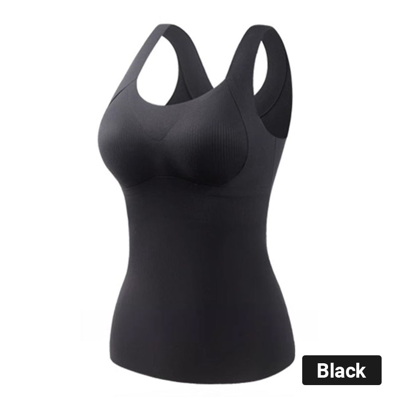 💖Black Friday Big Sale 50% OFF🌹[Women’s Gift] Women's Thermal Tank Tops With Built-in Bra