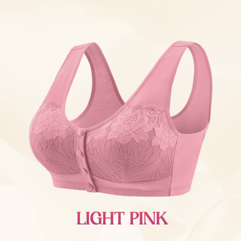 Comfortable Wireless Shaping Front-Fasten Bra