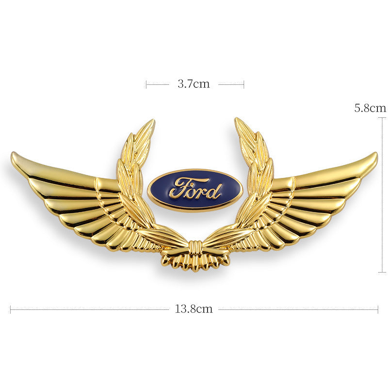 3D Car Gold Body Stickers to Block Scratches Decorative Stickers