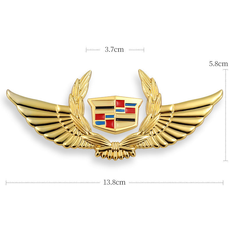 3D Car Gold Body Stickers to Block Scratches Decorative Stickers