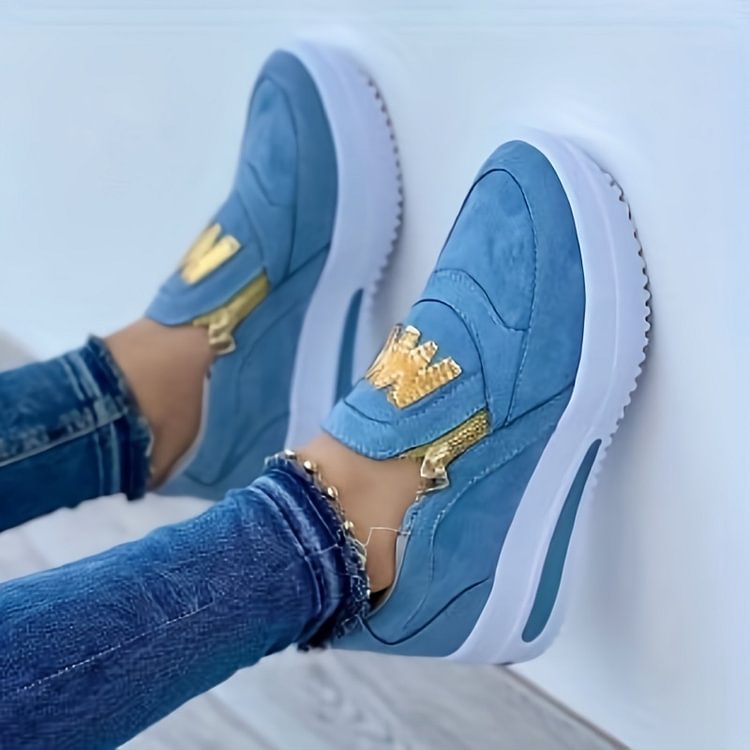 📢📢53% OFF !!!⏰Women's Casual Platform Slip-on Sneakers👞