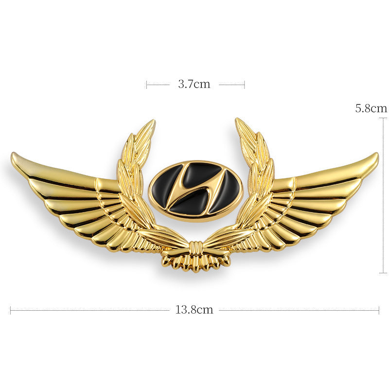 3D Car Gold Body Stickers to Block Scratches Decorative Stickers