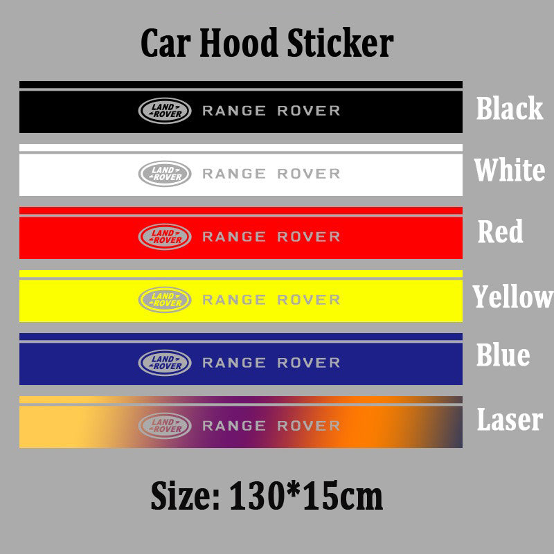 Car Hood Decoration Creative Flower Sticker