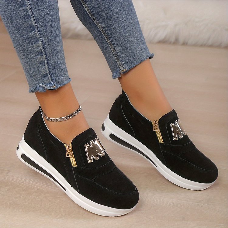 📢📢53% OFF !!!⏰Women's Casual Platform Slip-on Sneakers👞