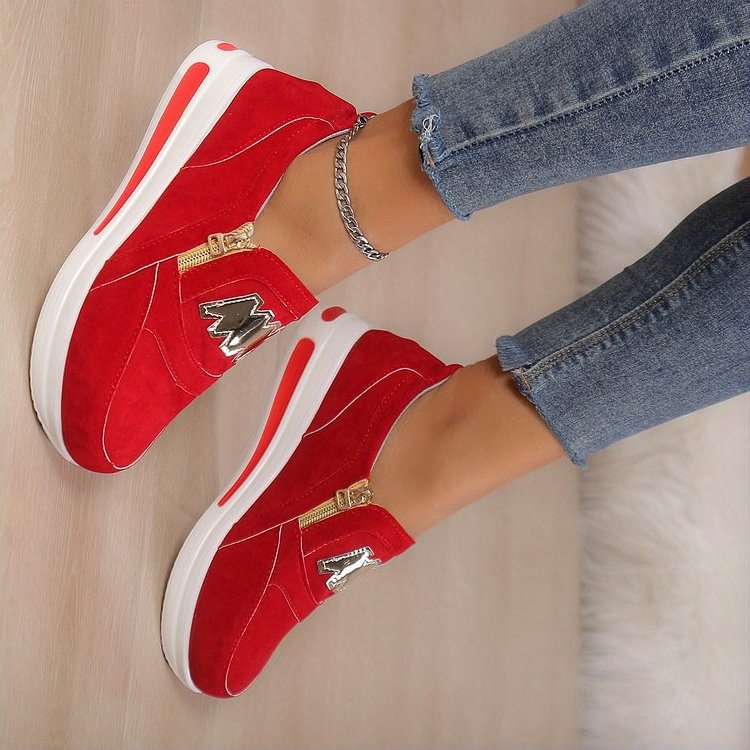 📢📢53% OFF !!!⏰Women's Casual Platform Slip-on Sneakers👞