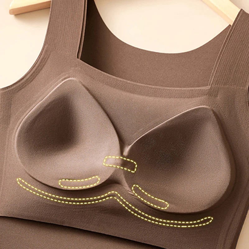 🔥Last Day Promotion 60% OFF⏰👙Women's U Neck Thermal Tank Tops with Built-In Bra👍