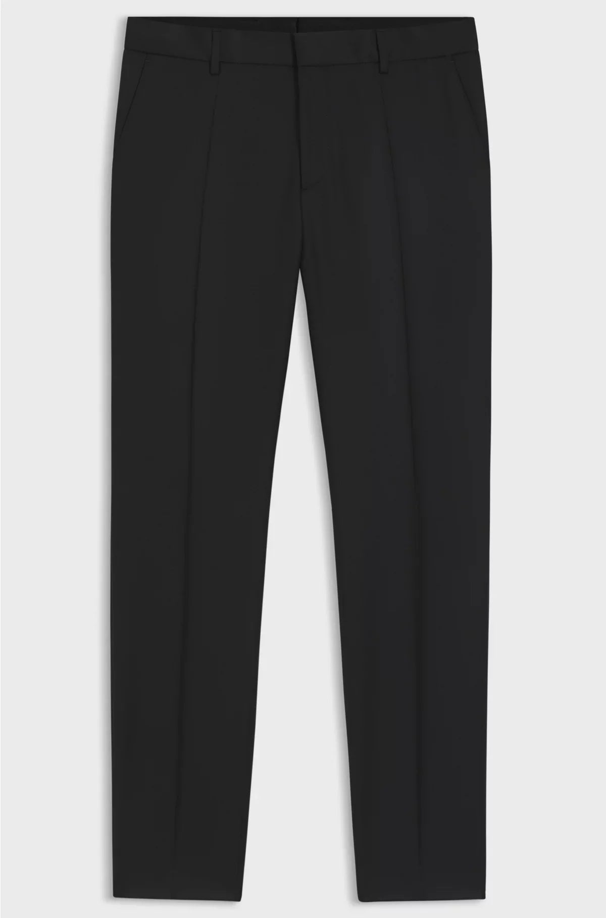 SLIM-FIT TROUSERS IN VIRGIN-WOOL SERGE