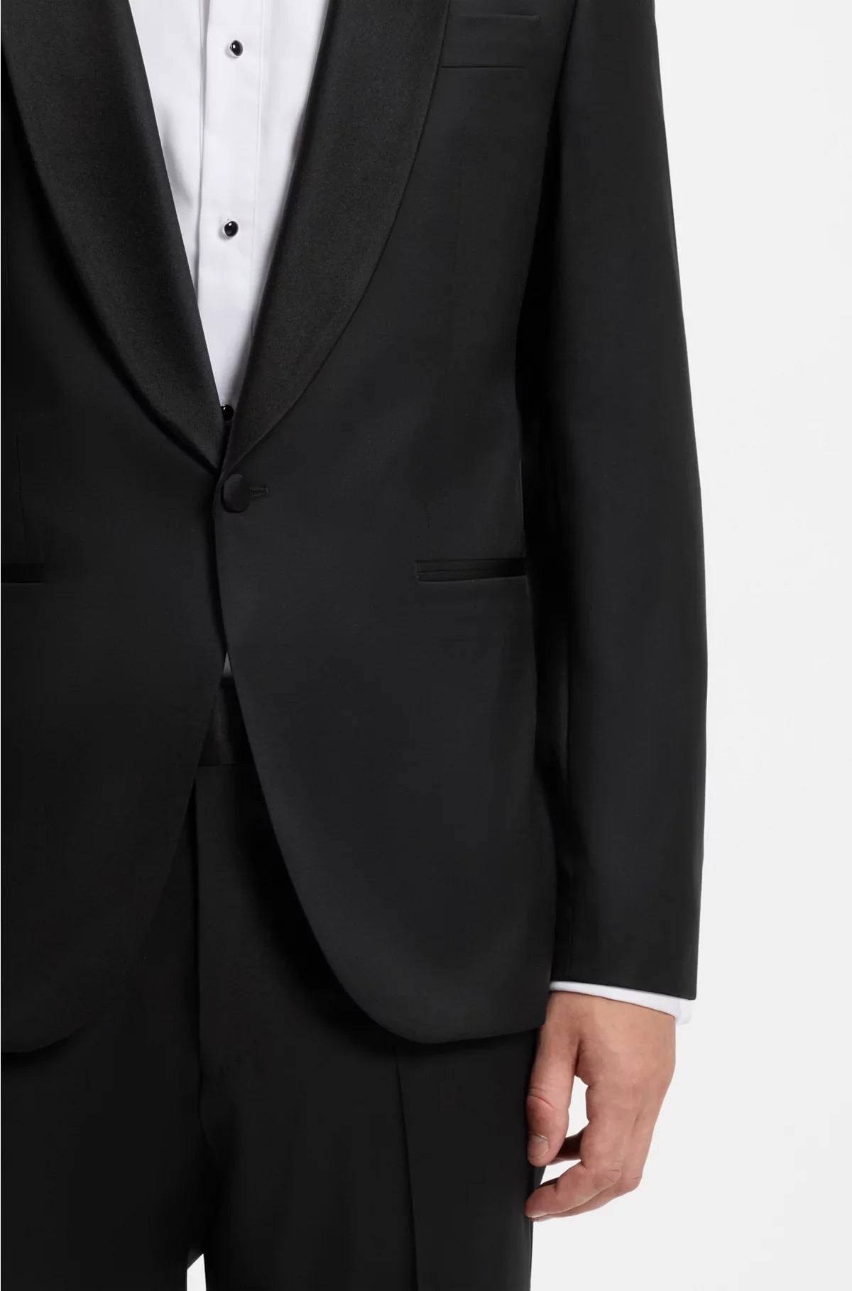 GIACCA DA SMOKING REGULAR FIT IN SARGIA DI PURA LANA