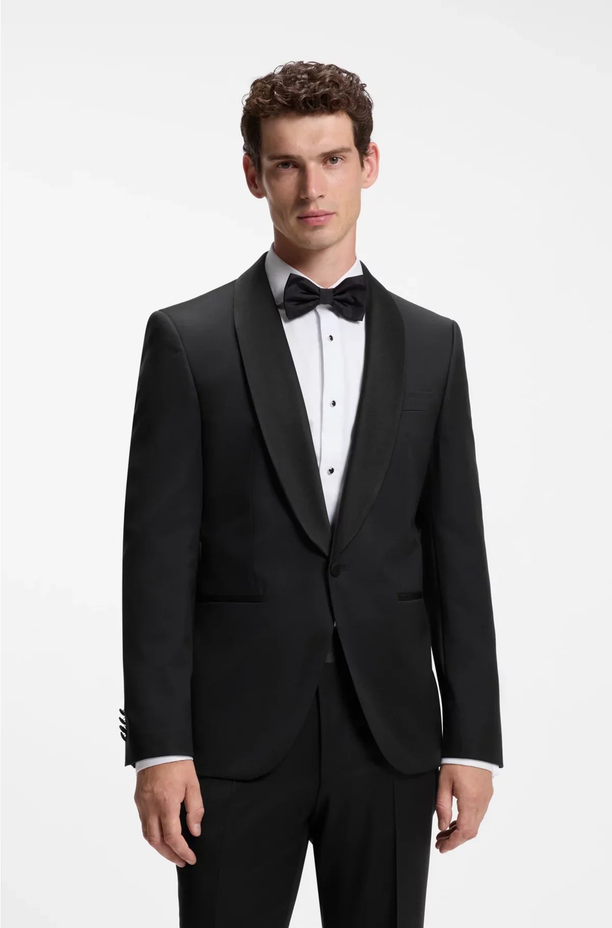 GIACCA DA SMOKING REGULAR FIT IN SARGIA DI PURA LANA