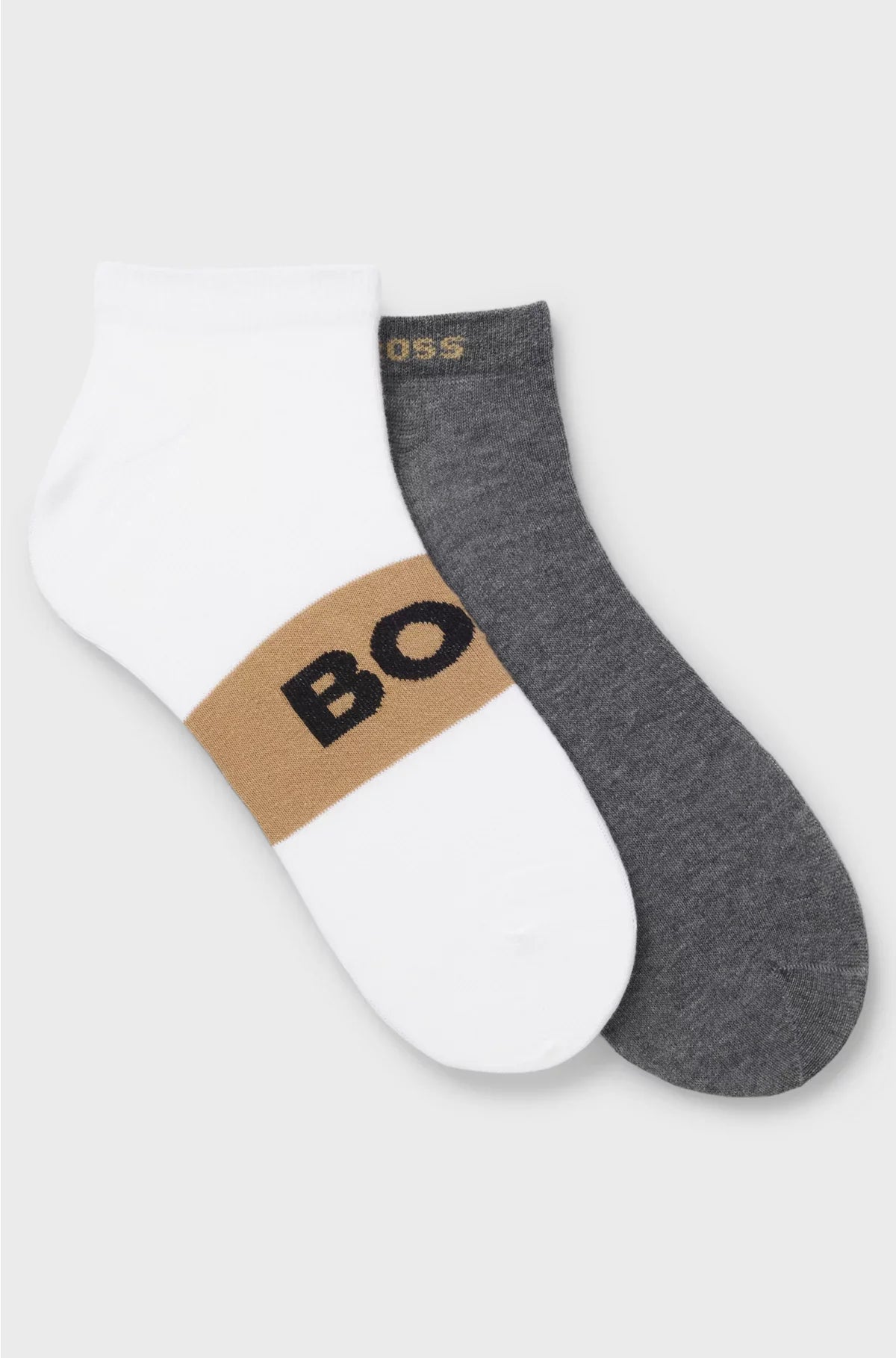 TWO-PACK OF ANKLE-LENGTH SOCKS IN STRETCH FABRIC