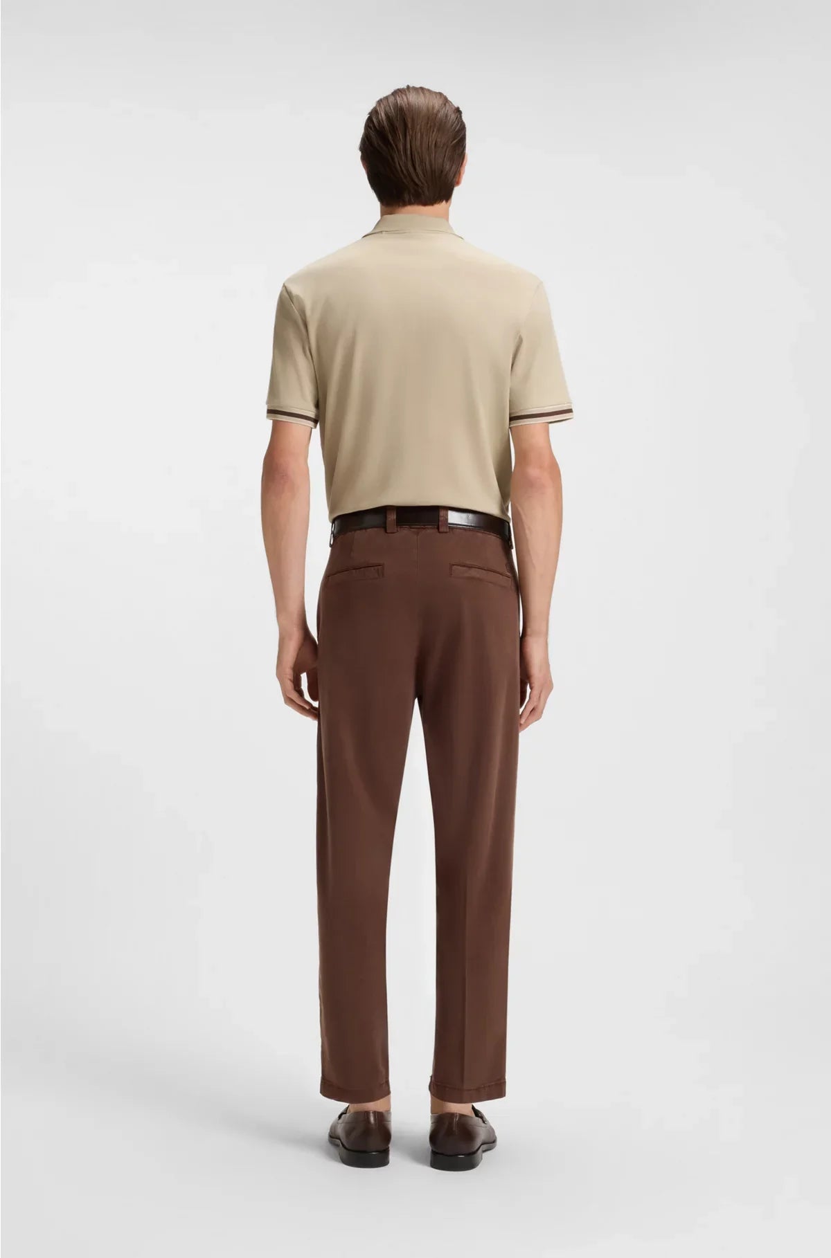 INTERLOCK-COTTON POLO SHIRT WITH CONTRAST TIPPING