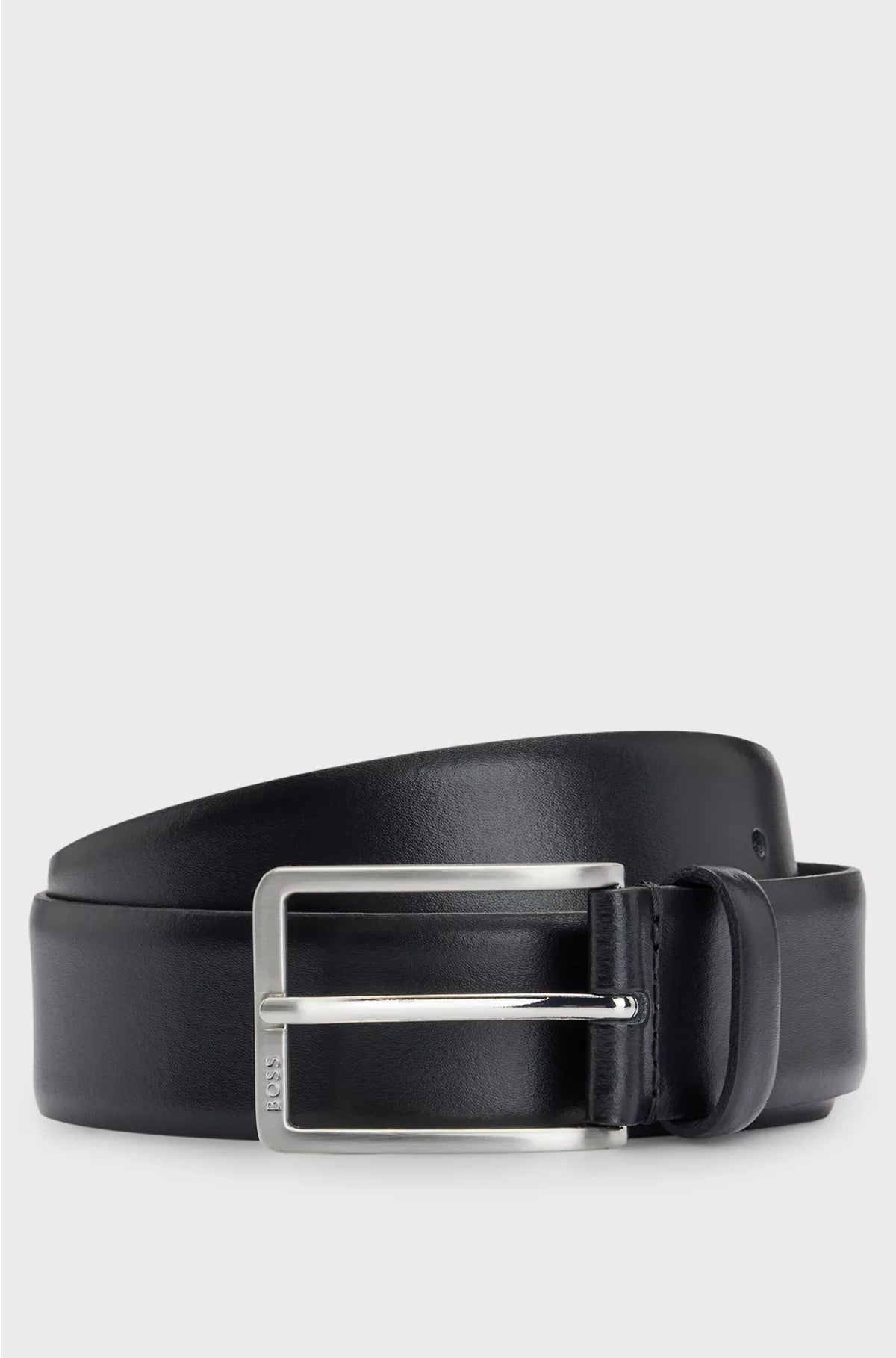 CINTURA IN PELLE MADE IN ITALY CON FIBBIA AD ARDIGLIONE