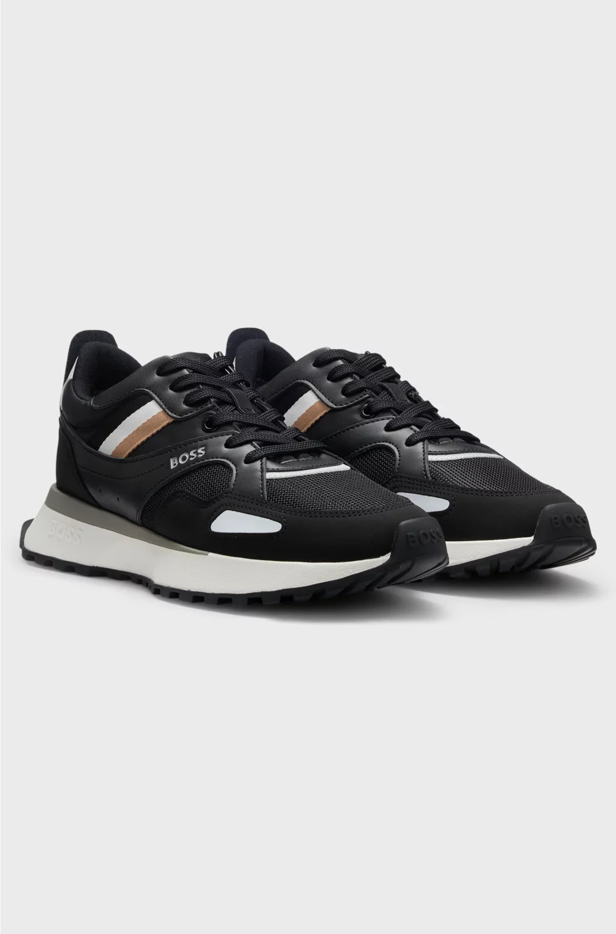 SNEAKERS STILE RUNNING CON SUOLA IN GOMMA EVA