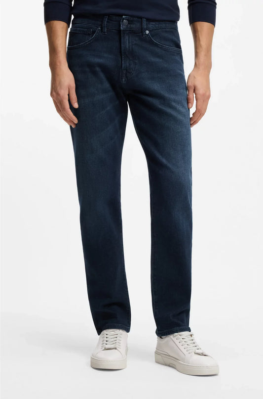 JEANS MAINE REGULAR FIT IN DENIM STRETCH COMFORT BLU SCURO
