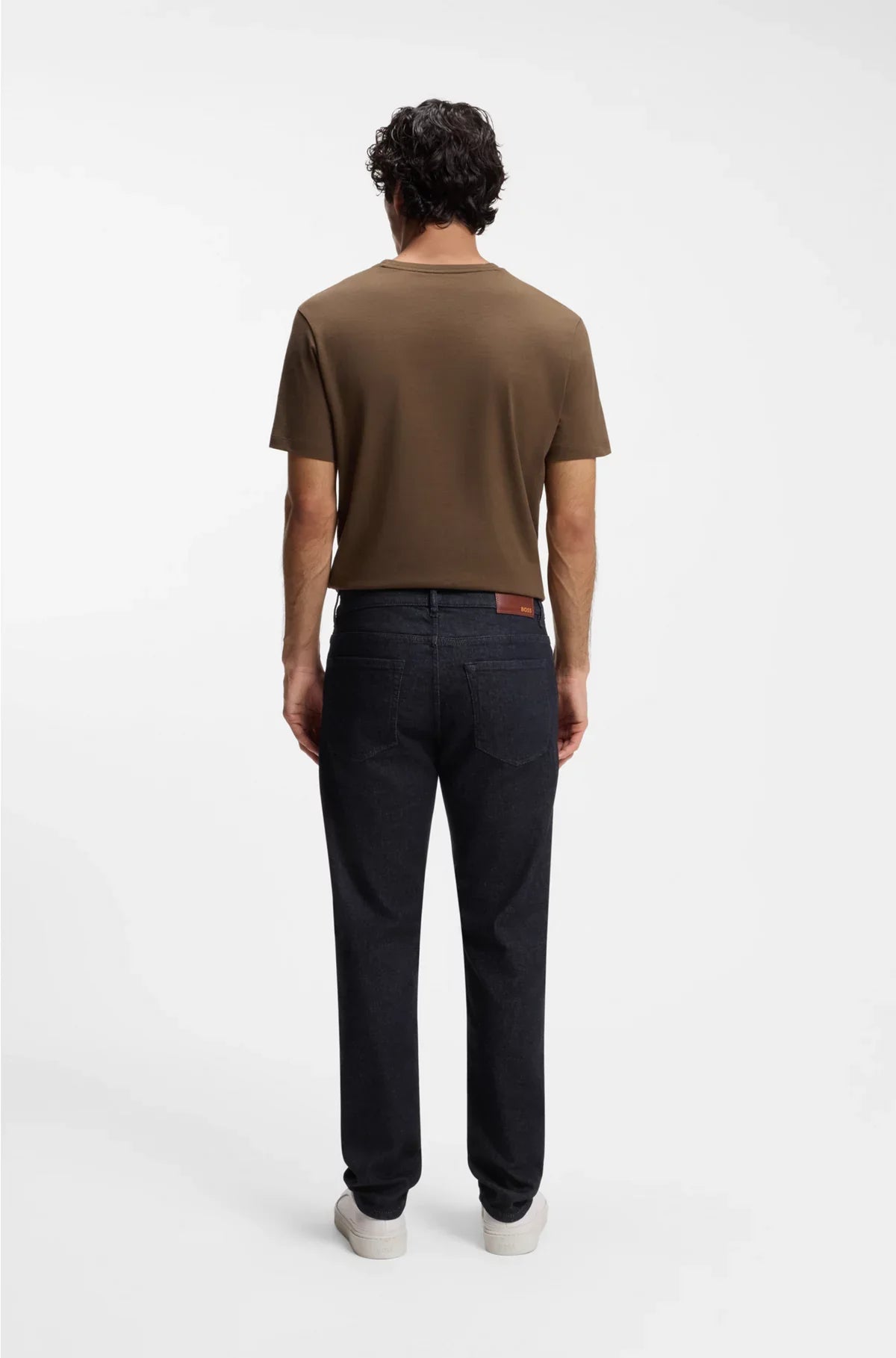 MAINE REGULAR-FIT JEANS IN DARK-BLUE STRETCH DENIM