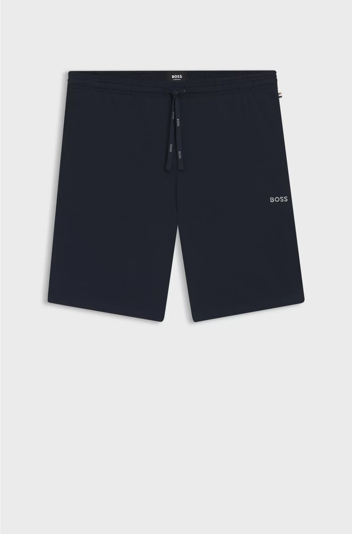 LOGO-EMBROIDERED SHORTS IN STRETCH-COTTON JERSEY