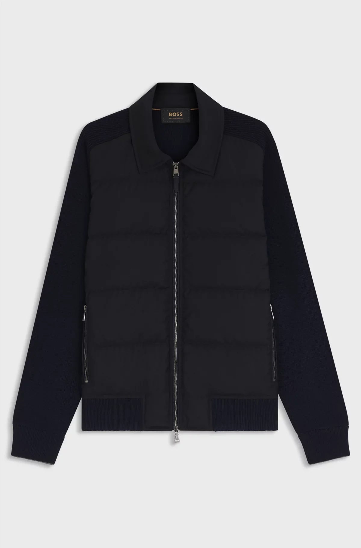 HYBRID JACKET WITH GOOSE DOWN AND FEATHER FILLING