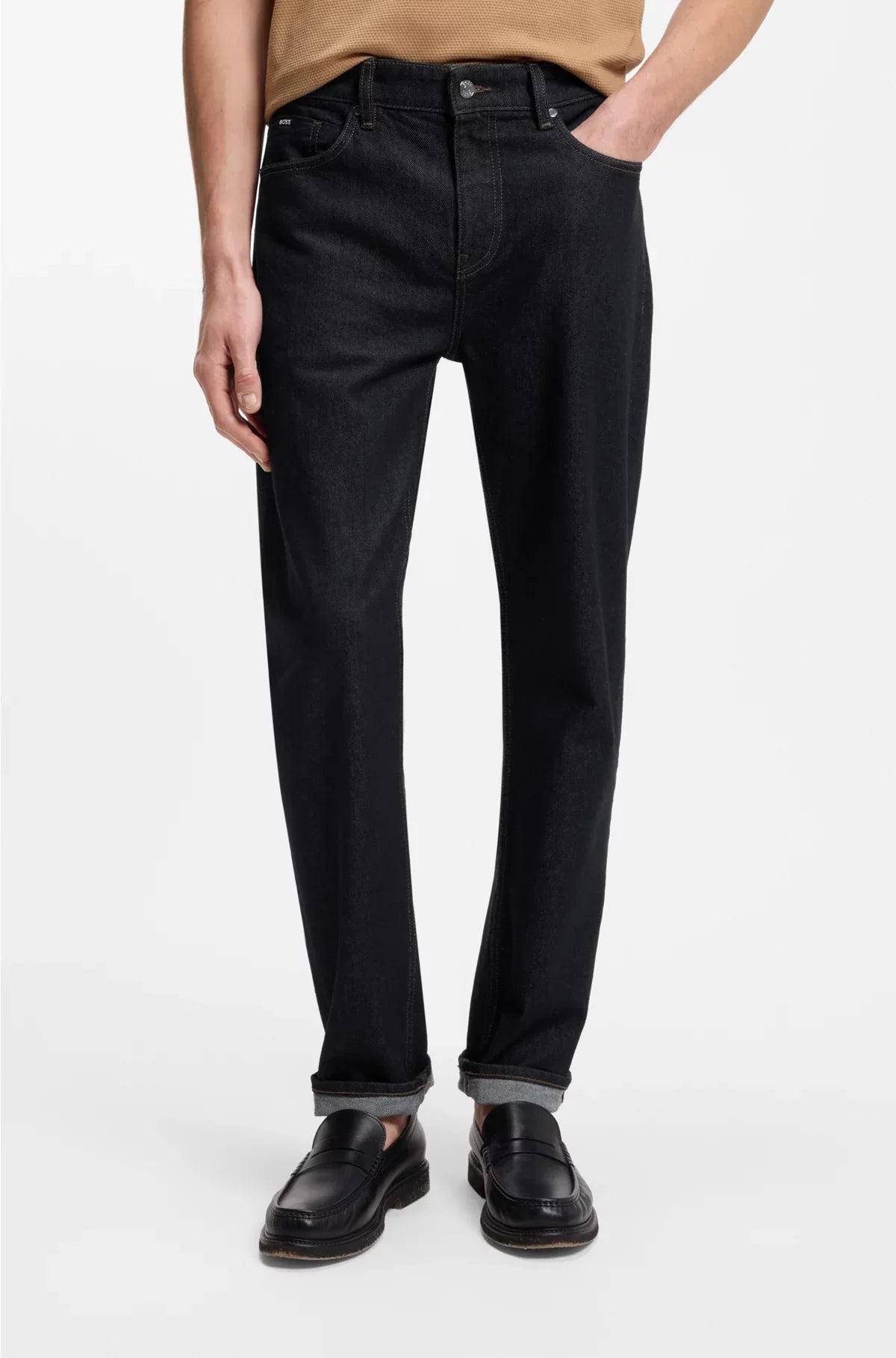 MAINE REGULAR-FIT JEANS IN BLUE COMFORT-STRETCH DENIM