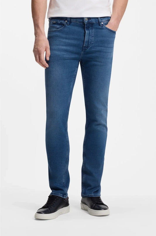 JEANS SLIM-FIT DELAWARE IN MORBIDO DENIM BLU