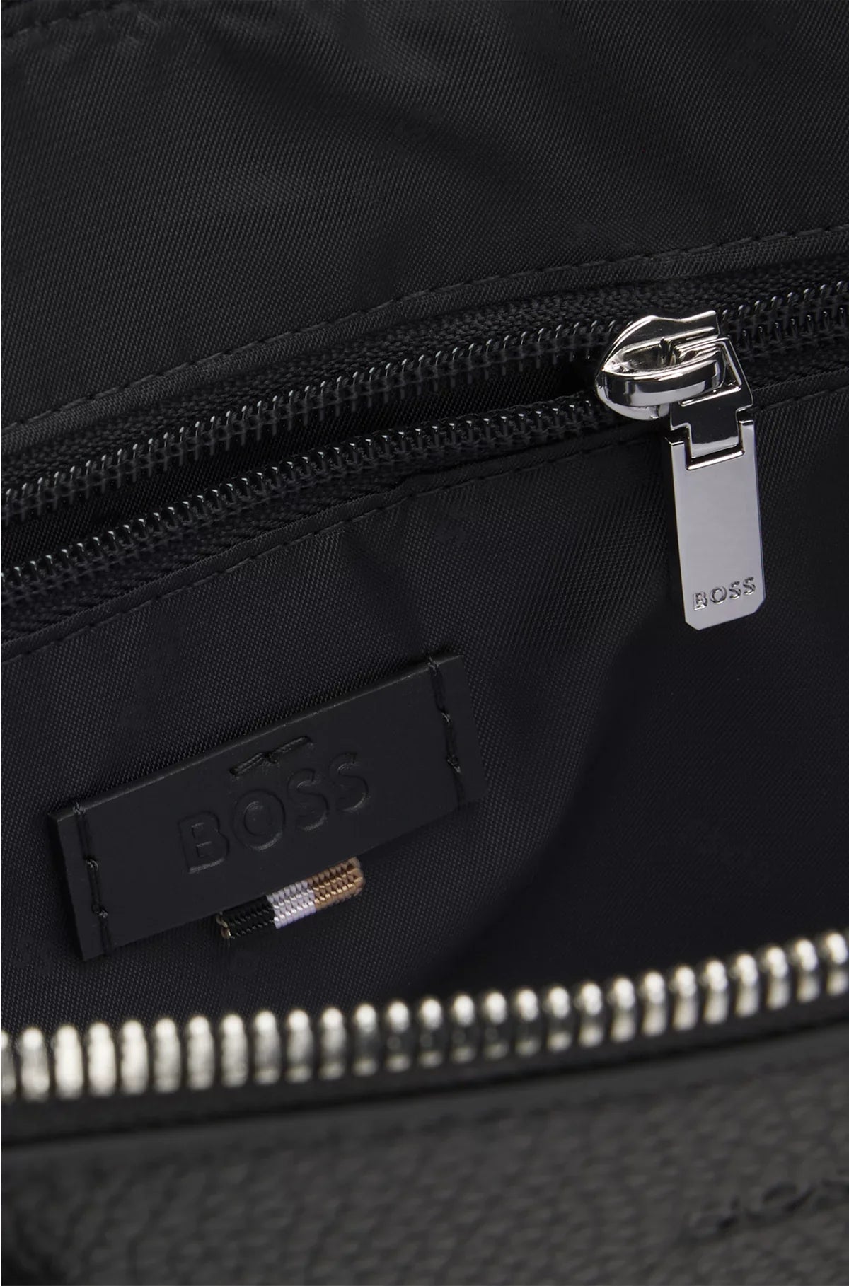 ITALIAN-LEATHER DOCUMENT CASE WITH EMBOSSED LOGO