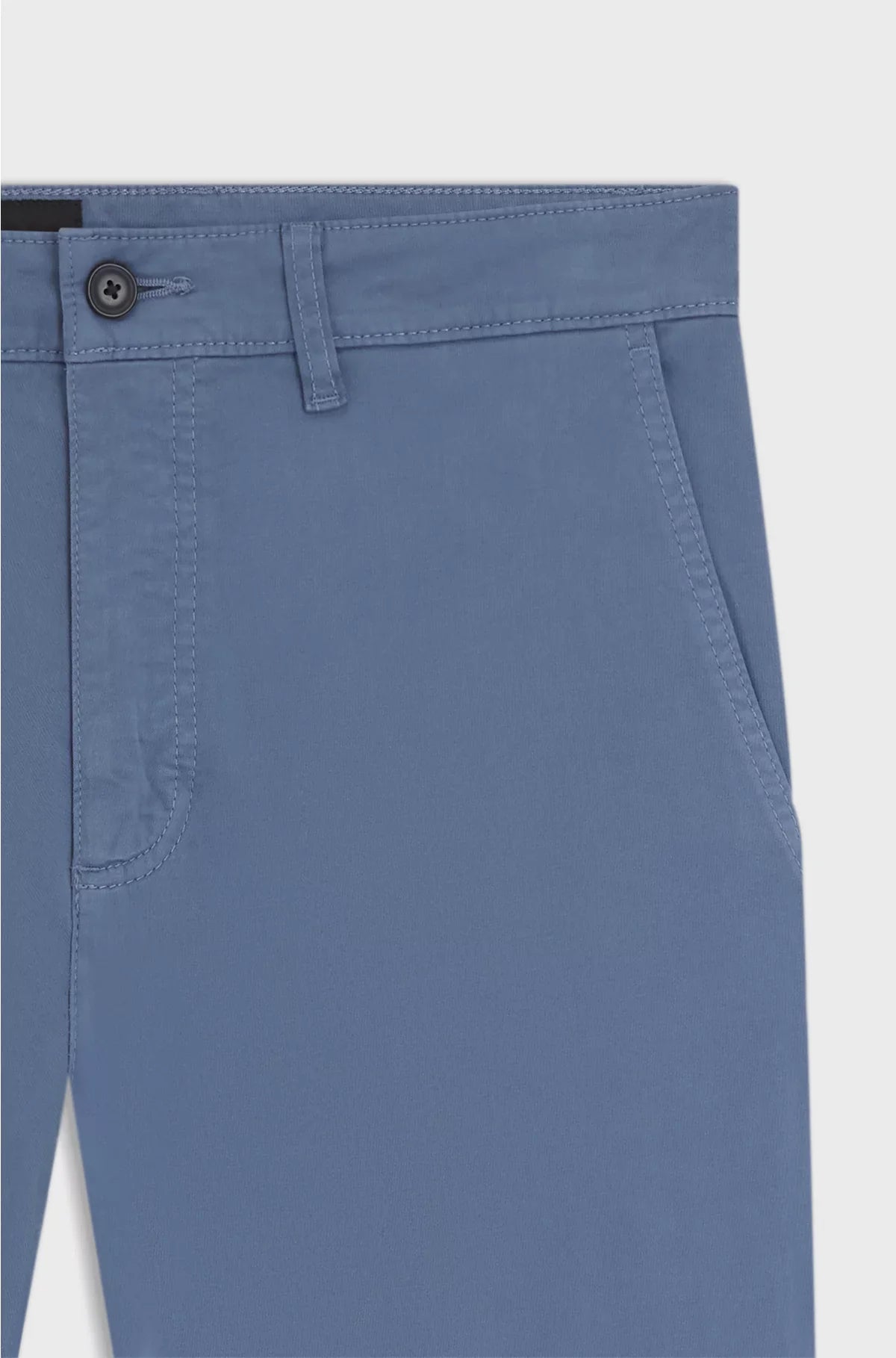 REGULAR-FIT TROUSERS IN STRETCH-COTTON SATIN