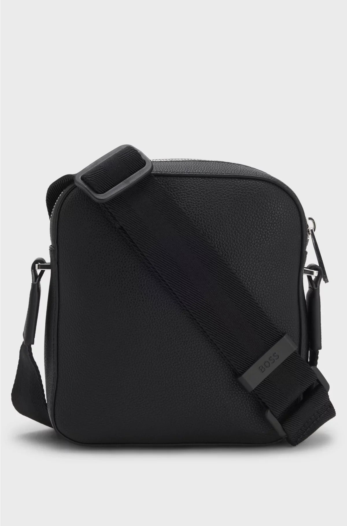 REPORTER BAG WITH EMBOSSED LOGO