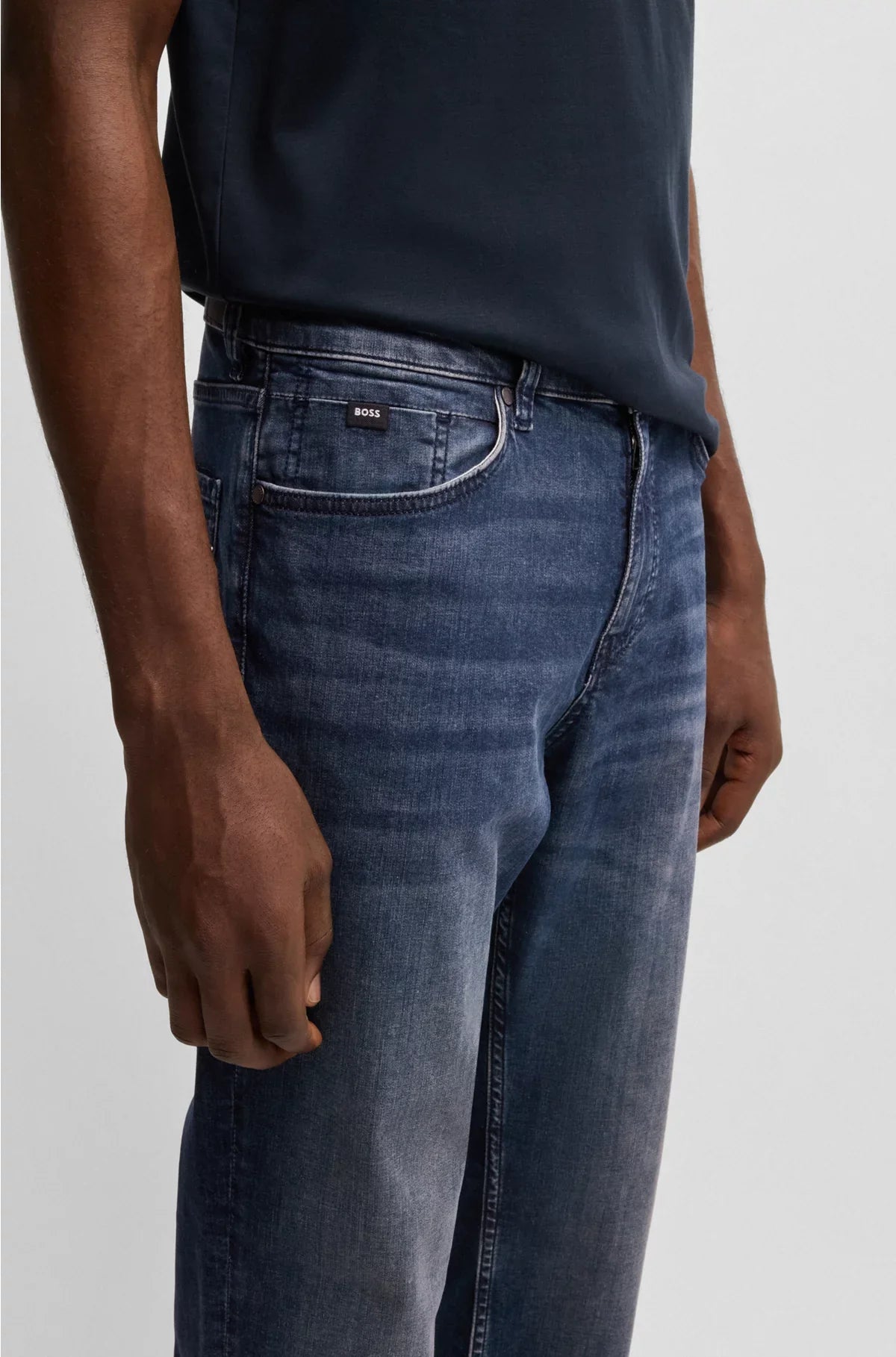 MAINE REGULAR-FIT JEANS IN THERMOREGULATING BLUE DENIM