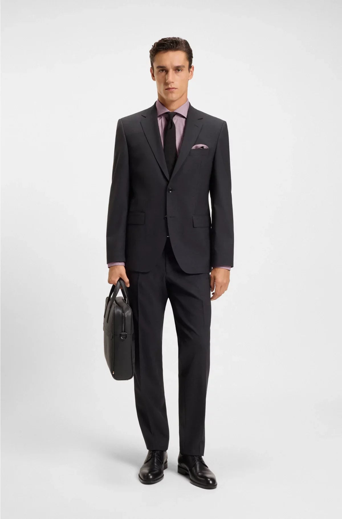 CAMICIA SLIM-FIT IN COTONE STRETCH DI FACILE STIRO