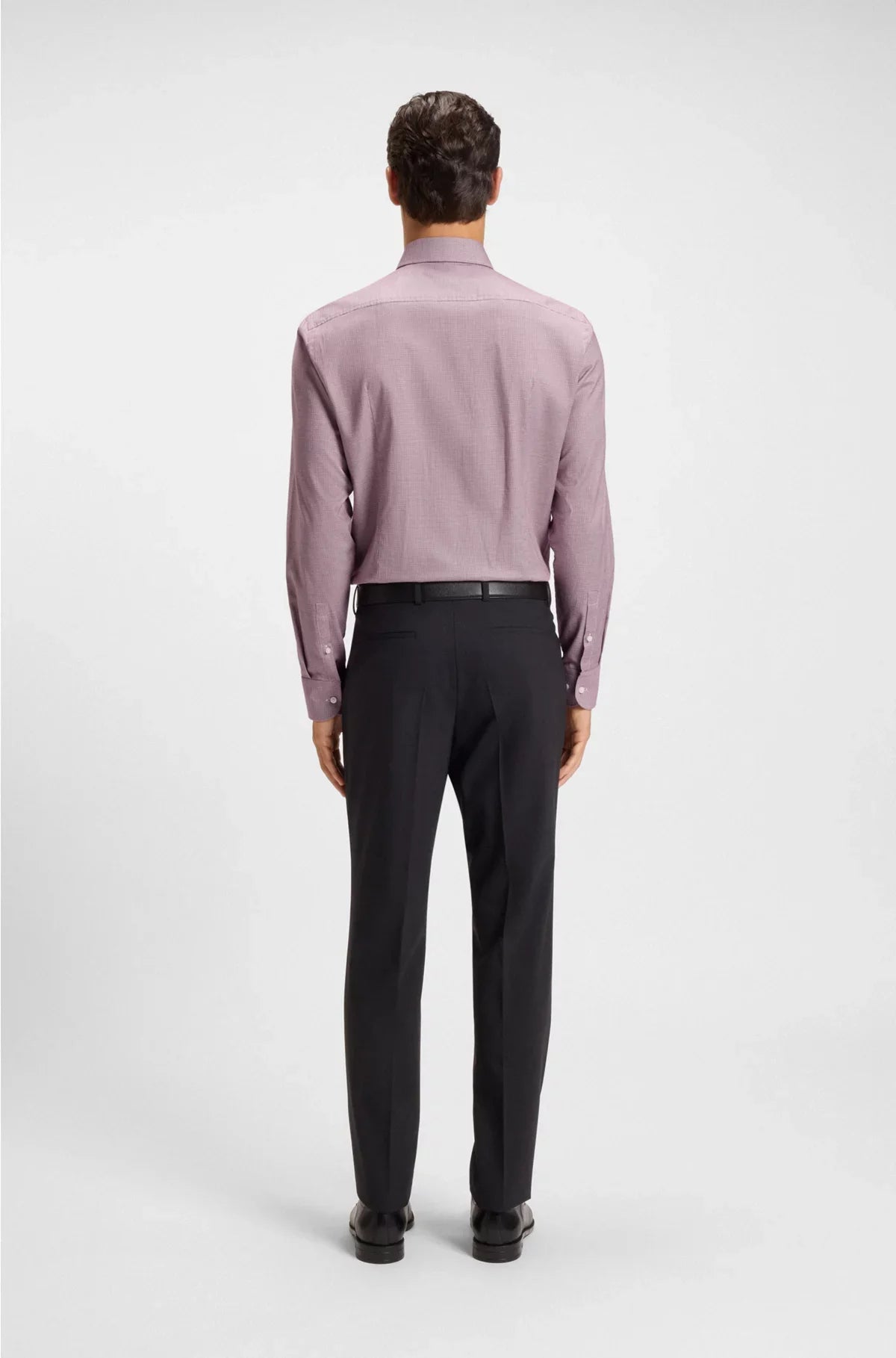 CAMICIA SLIM-FIT IN COTONE STRETCH DI FACILE STIRO