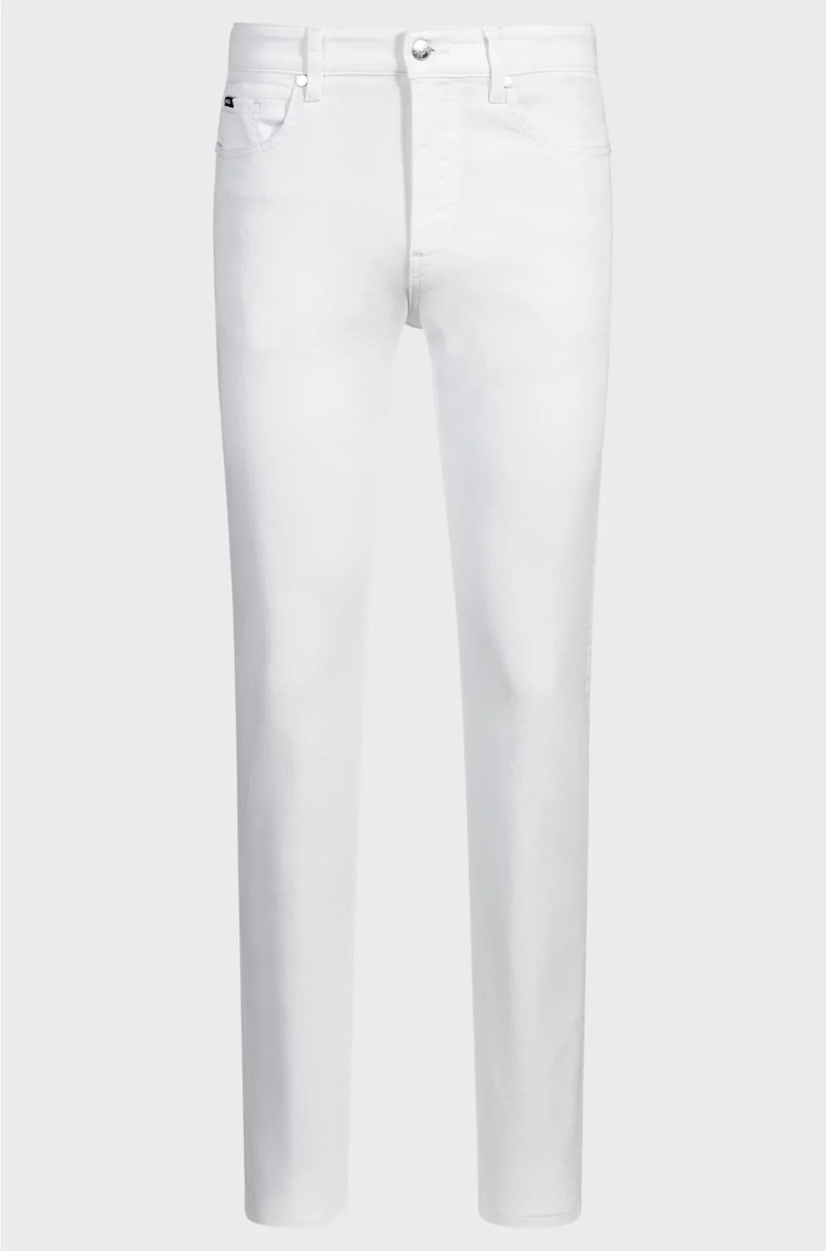 JEANS DELAWARE SLIM-FIT IN DENIM STRETCH COMFORT BIANCO