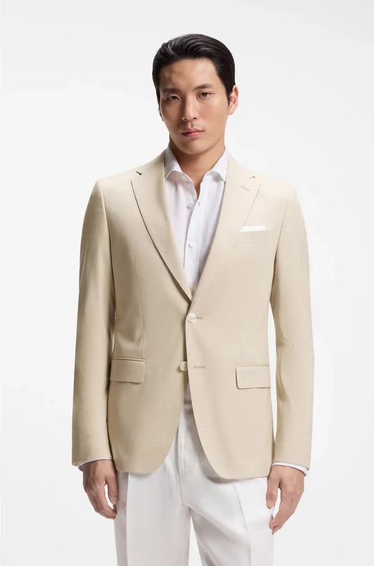 BLAZER SLIM-FIT IN CHIFFON STRETCH