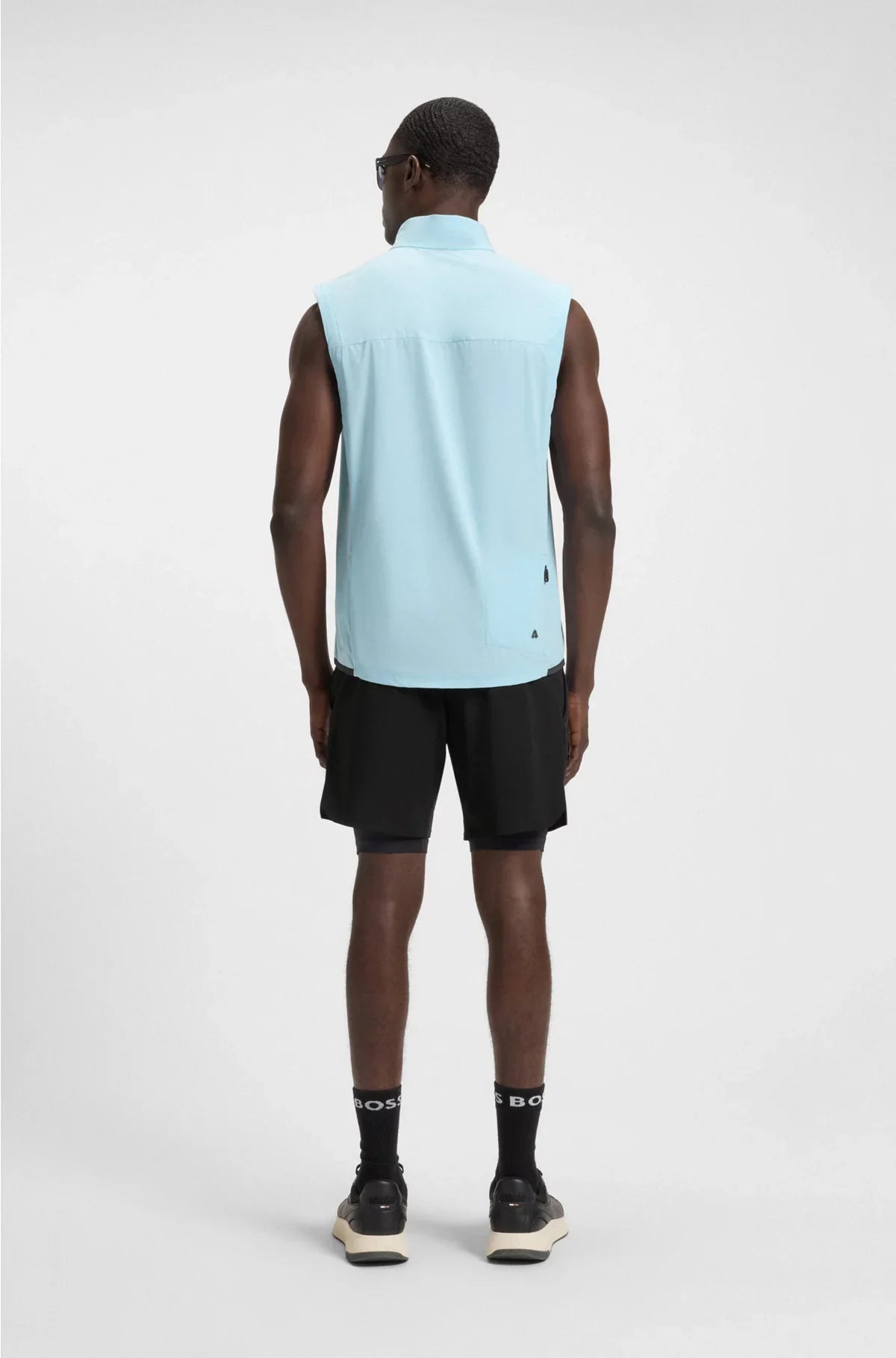 ACTIVE DOUBLE-LAYER SHORTS IN QUICK-DRY FABRIC