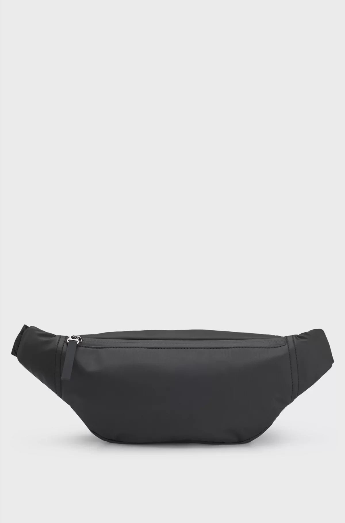 FAUX-LEATHER BELT BAG WITH LOGO DETAIL