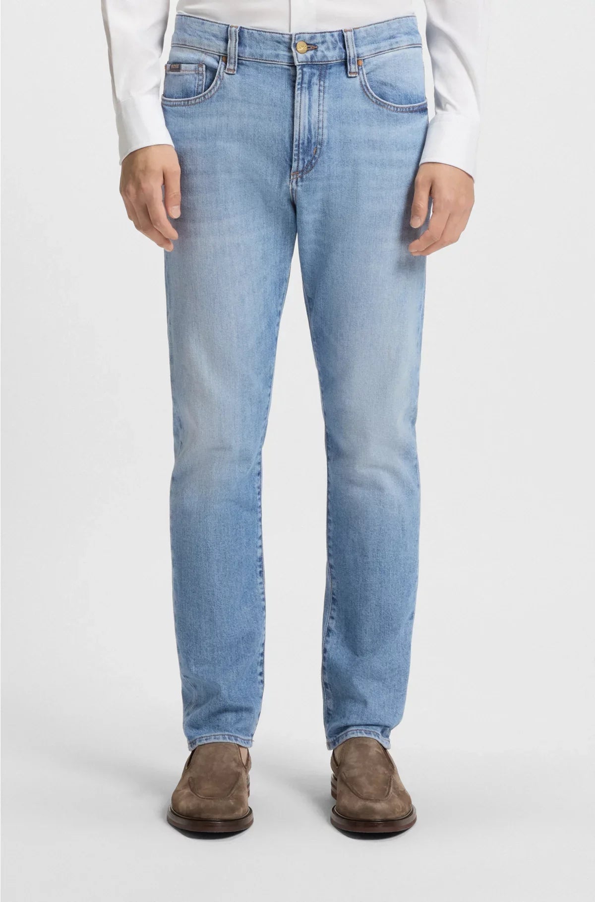 JEANS SLIM-FIT IN DENIM STRETCH BLU COMODO