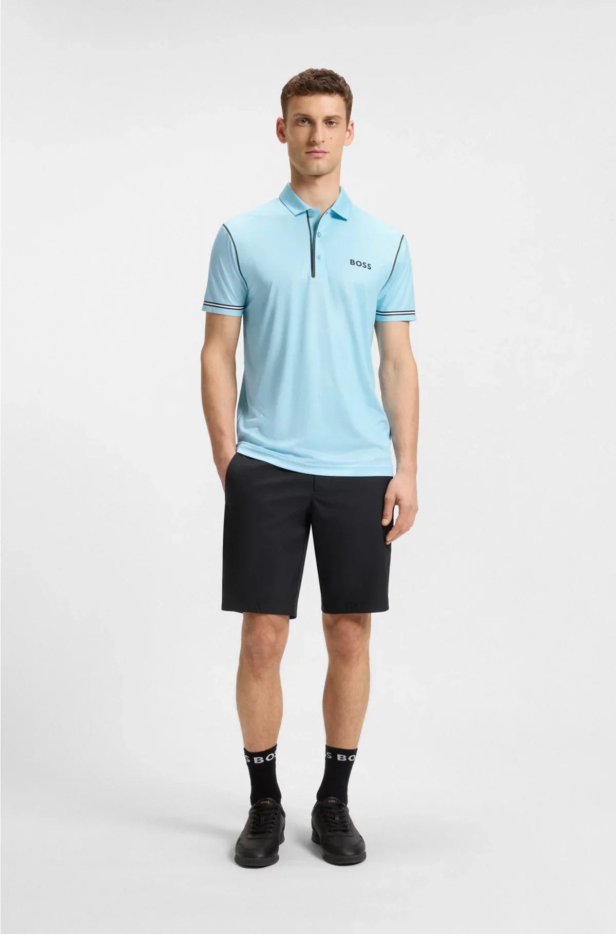 ACTIVE PADDY GOLF POLO SHIRT IN RIPSTOP FABRIC