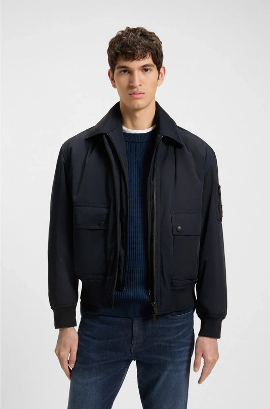 BOMBER IDROREPELLENTE CON IMBOTTITURA RIMOVIBILE