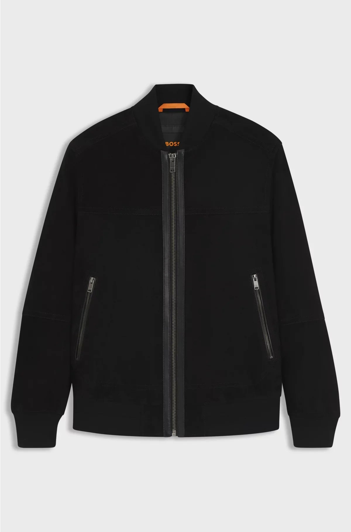 GIACCA REGULAR-FIT IN CAMOSCIO
