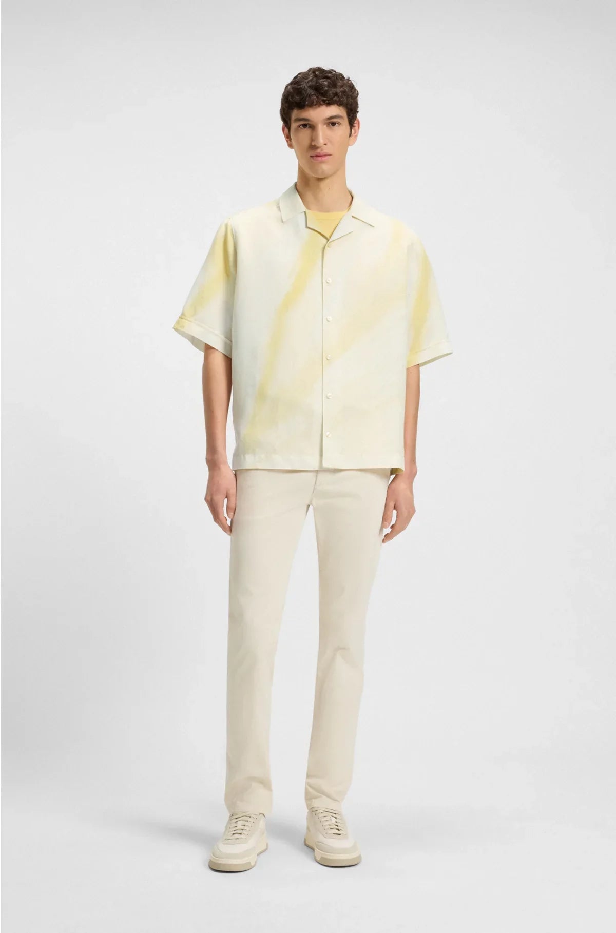 RELAXED-FIT SHIRT WITH PRINTED ARTWORK