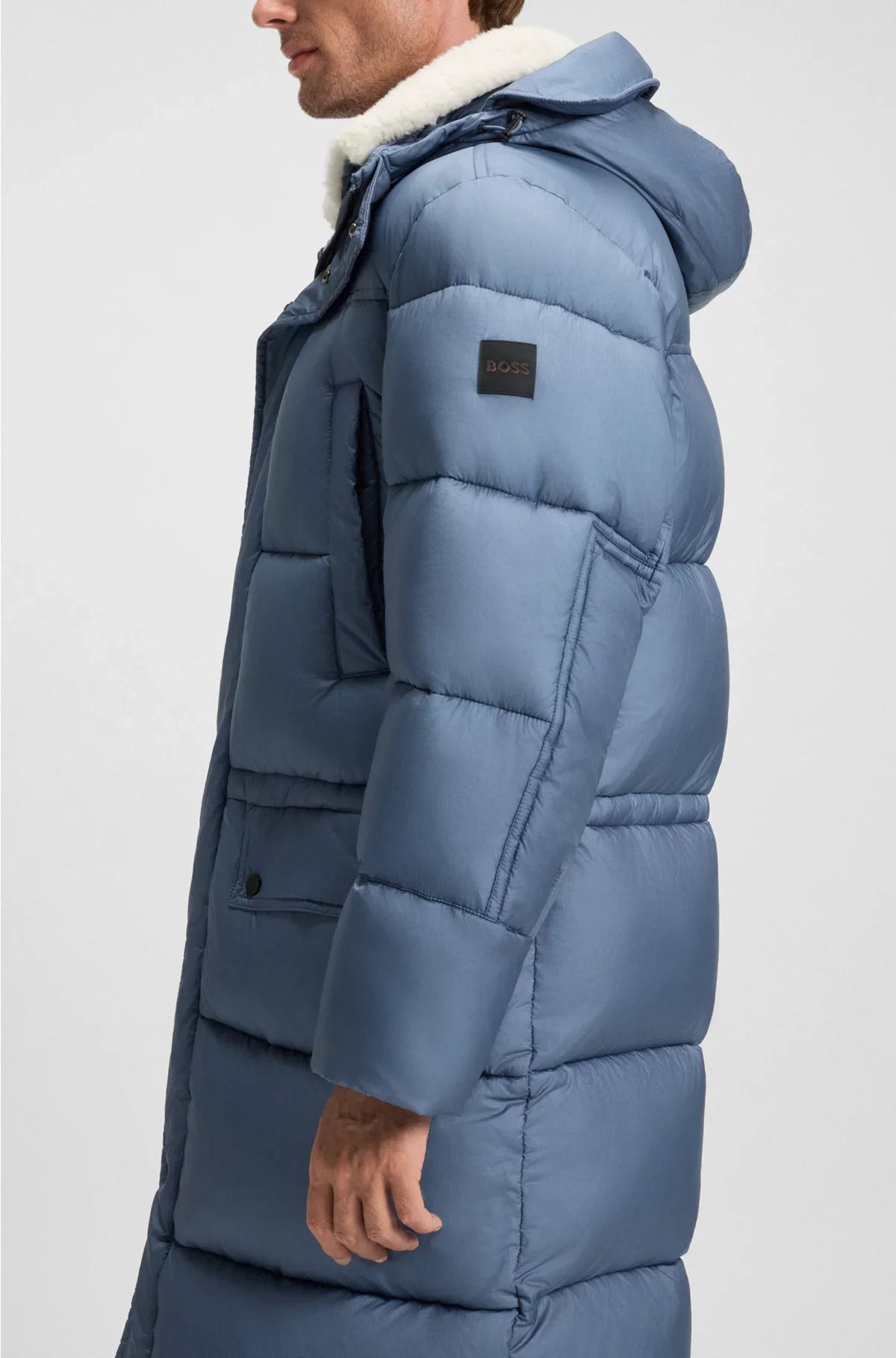 WATER-REPELLENT LONG PARKA JACKET