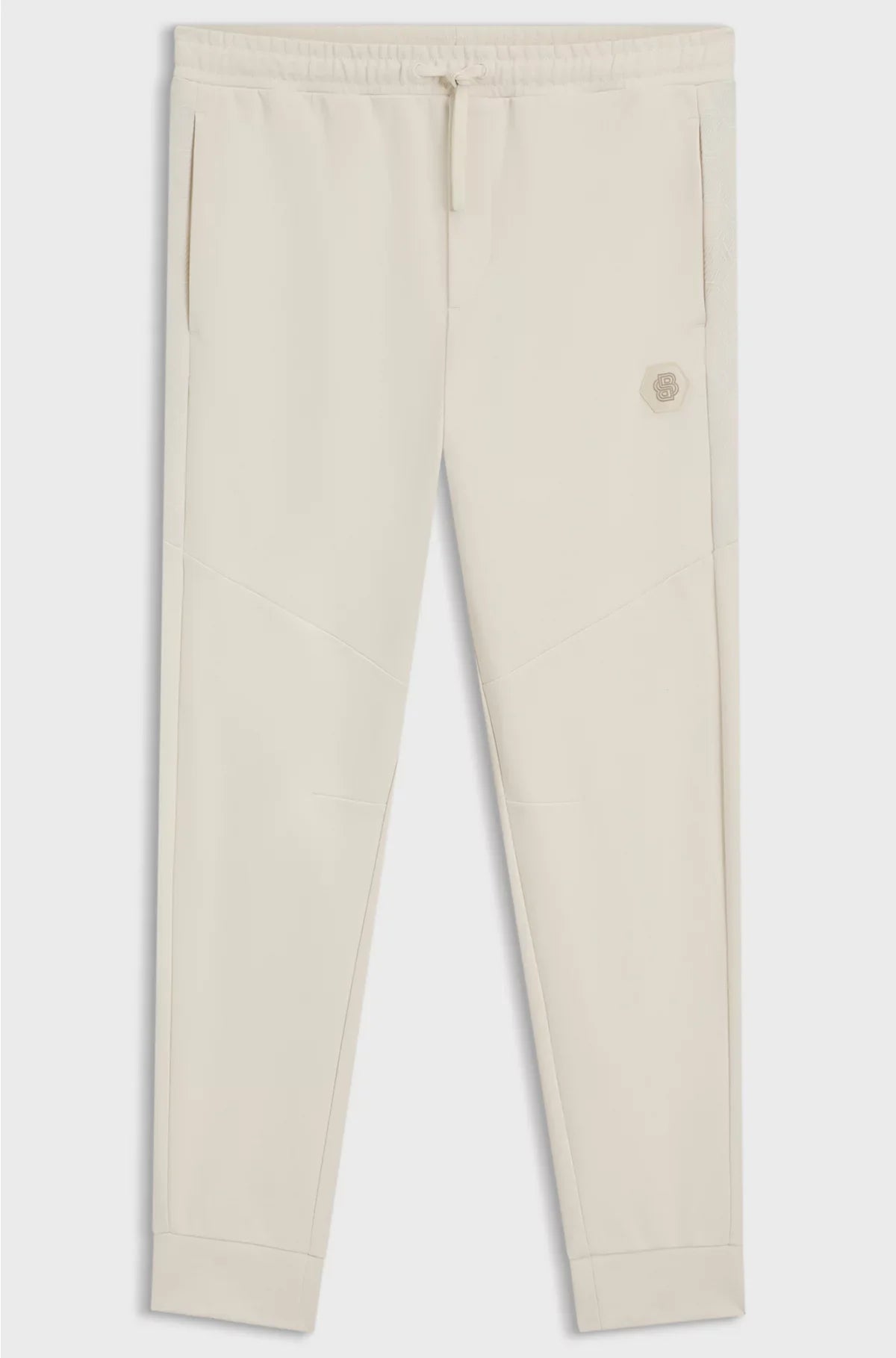 COTTON-BLEND TRACKSUIT BOTTOMS WITH DOUBLE B MONOGRAM